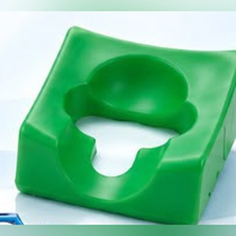 Green prone face rest cushion